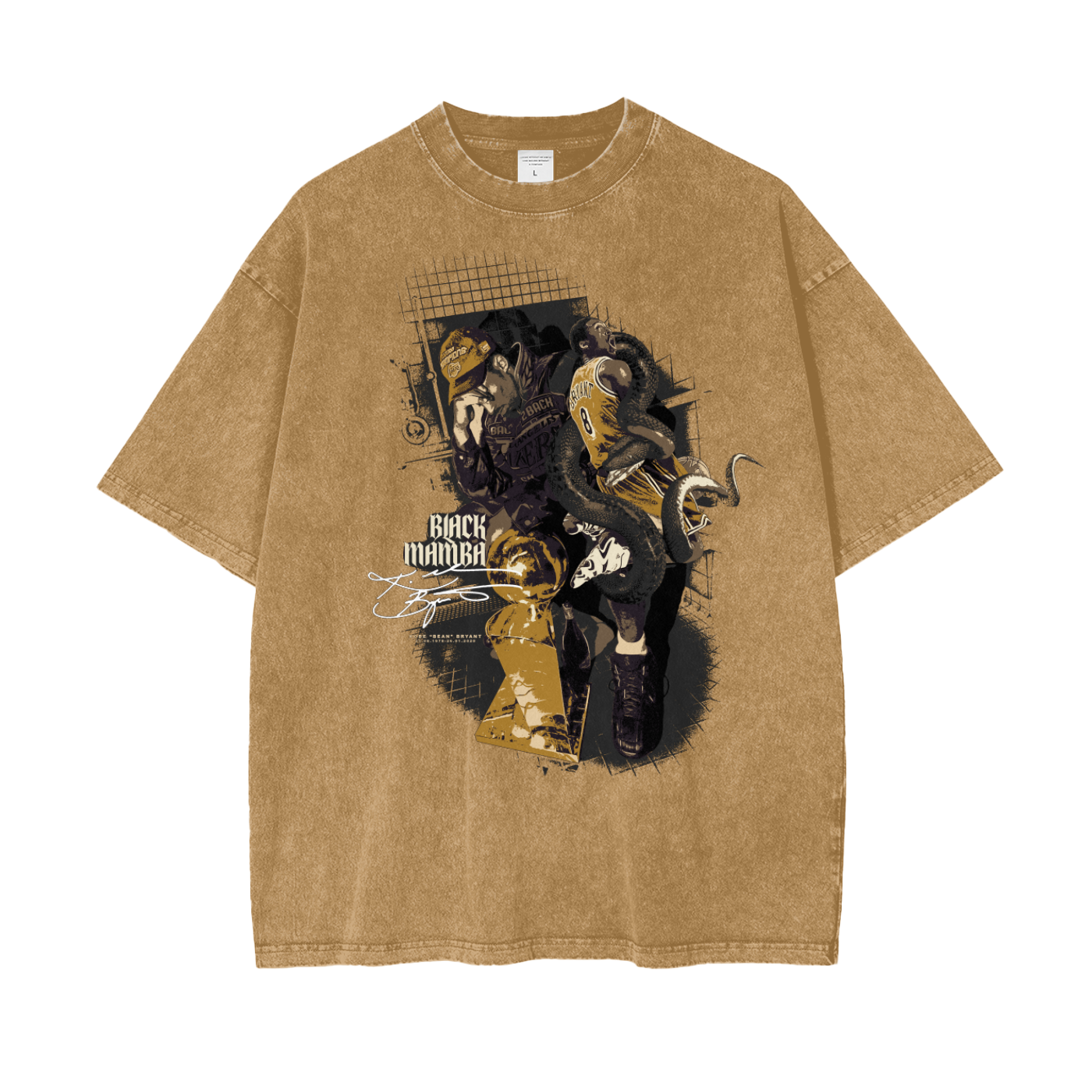 Vintage Kobe Bryant - "BLACK MAMBA"